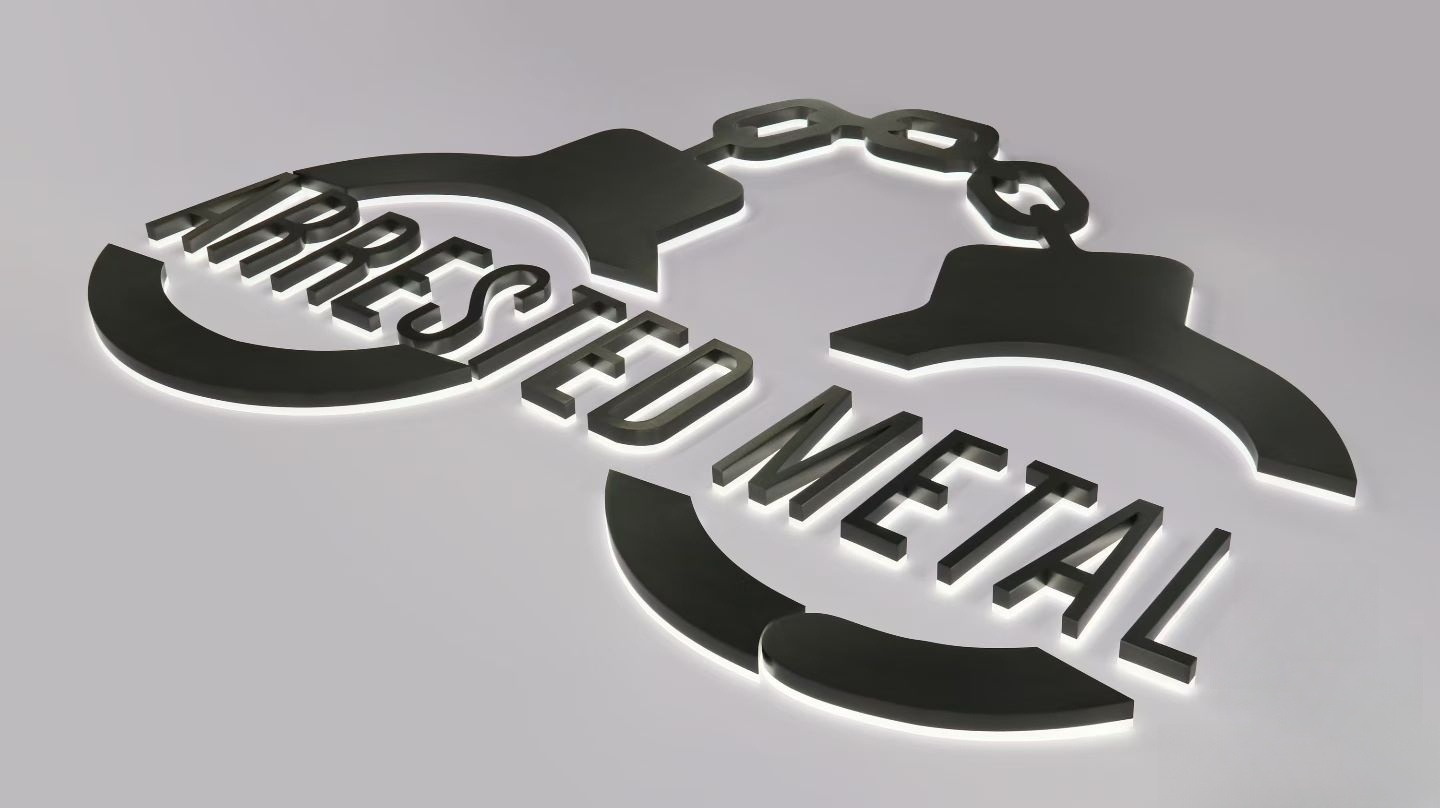 Halolit Channel Letters | Brushed Natural Stainless Steel